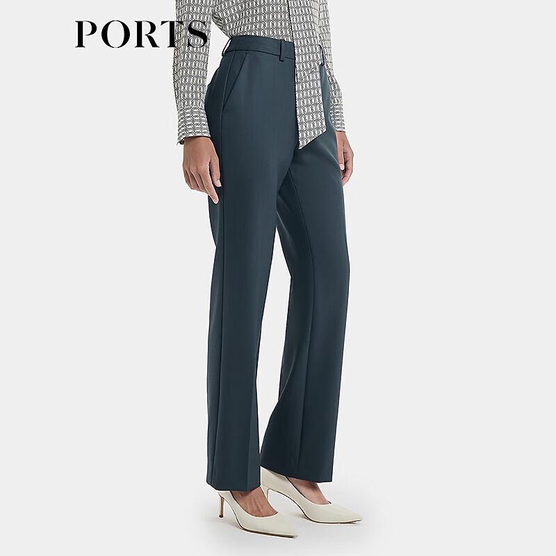 PORTS Women's Early Autumn Wool Casual Straight-Leg Pants