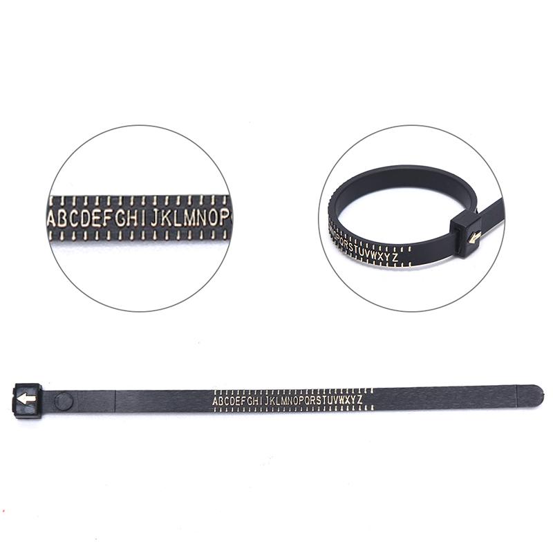 Измерительный палец, стандартный размер кольца, США/Европа/Великобритания, лента, линейка, ювелирный аксессуар, инструмент для измерения размера пальца