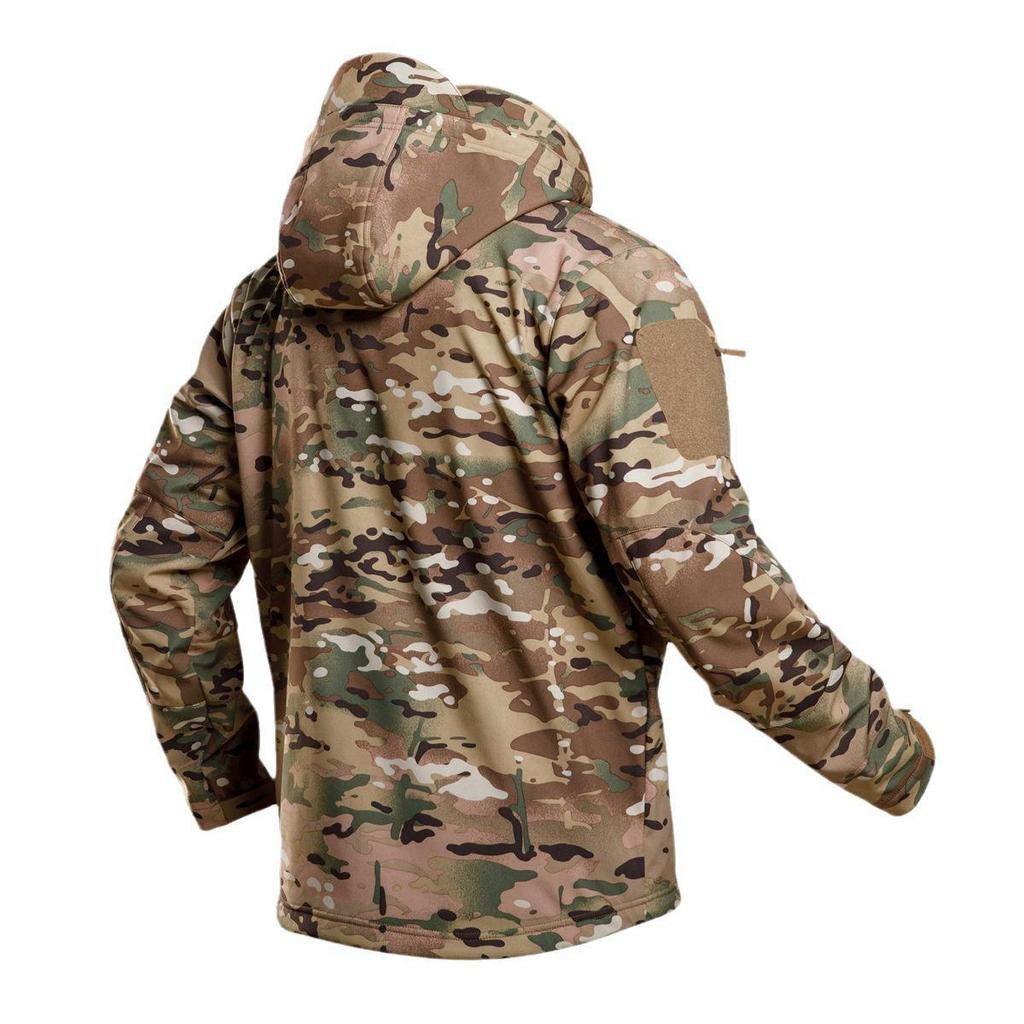 Pave Hawk Lurker Tactical Soft Shell Jacket - Outdoor Cold Weather Style PLY_76