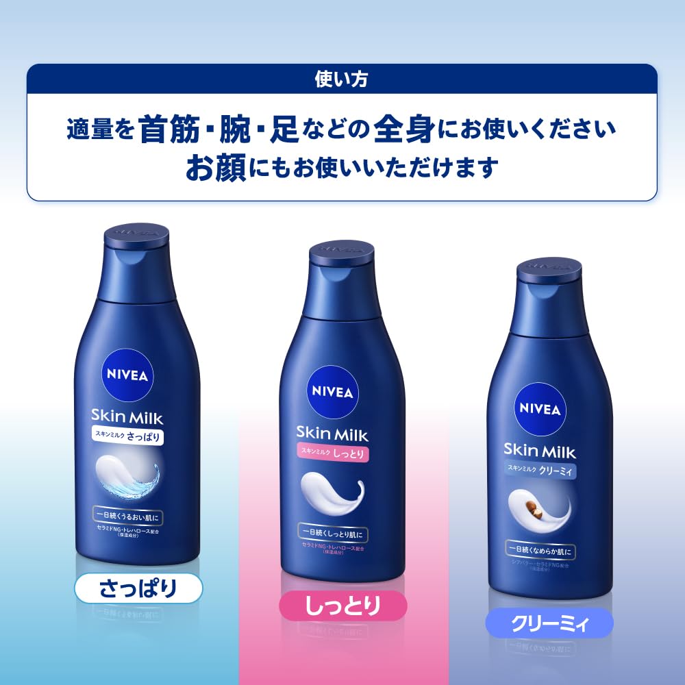 Nivea Skin Moisturizing Pump Highly Moisturizing Body Cream Milk, Type, 350g,