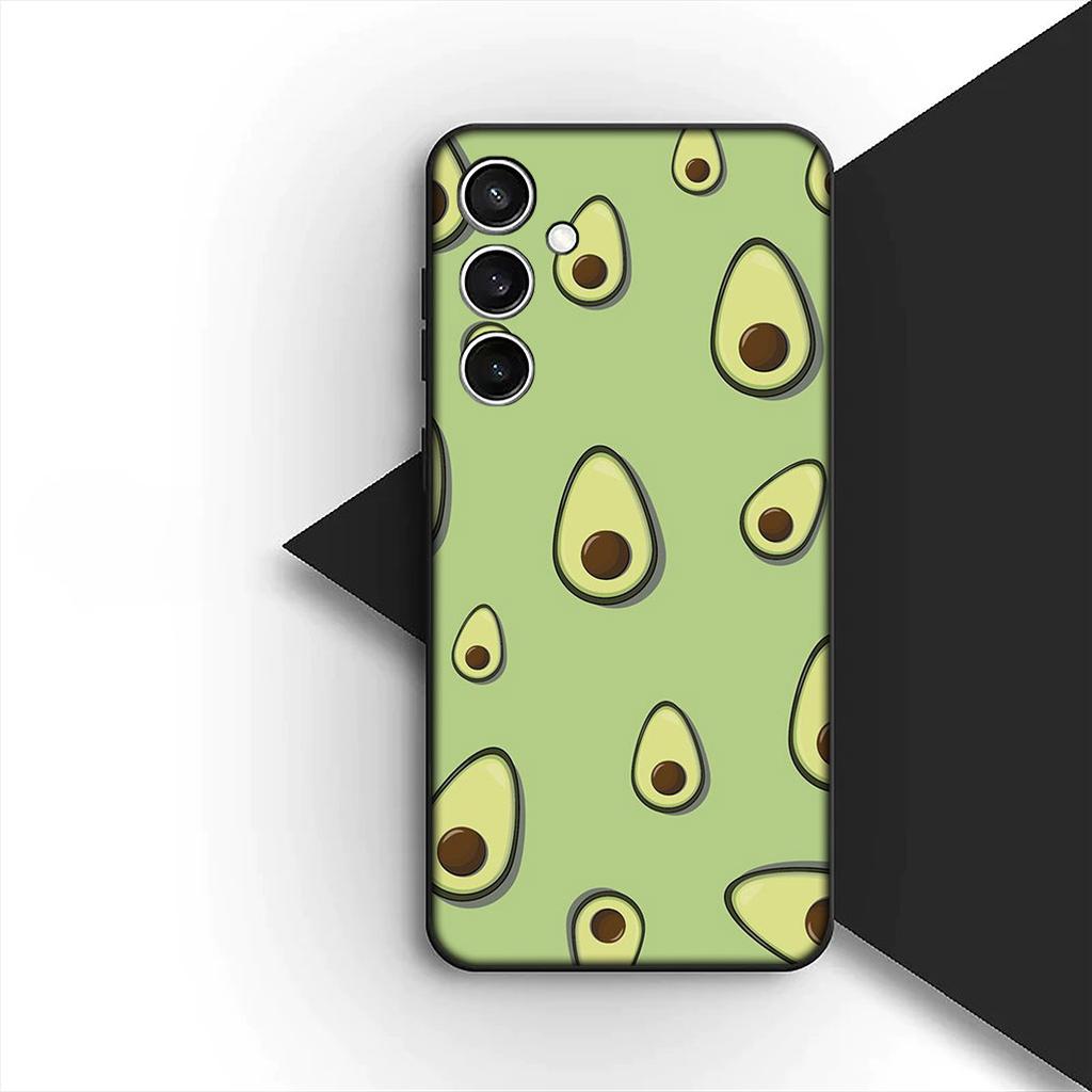 Cover for Motorola Moto G86 G57 E14 E15 G14 G34 G67 G84 G24 A54 G15 Power E22 Casing Phone Case Avocado Strawberry fruit Summer