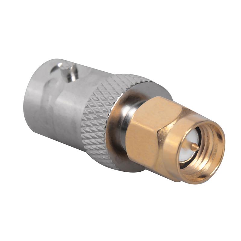Rf Coax Sma Male Plug To Bnc Female Radio Antenna Connector Adapter