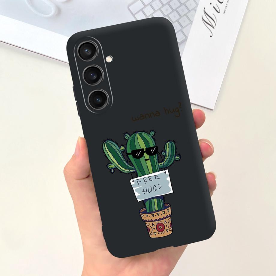 Мягкие чехлы для Samsung A25 2023 A256B 5G Чехол для телефона Силиконовый ТПУ Пара Любовь Сердце Coque Funda Для Samsung Galaxy A25 A 25 Funda