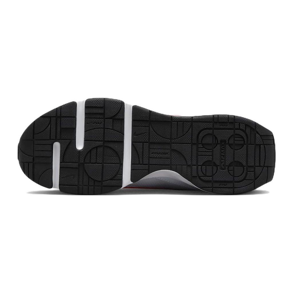 Nike Air Max INTRLK Lite Амортизация Устойчивые к истиранию Низкие Повседневная обувь Серый Красный Унисекс DH9393-004