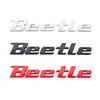 VW 1PCS Metal Beetle Car Letter Logo Sticker Tail Bumper Badge Auto Rear Trunk Emblem Styling Accessories For Volkswagen VW Beetle PT8