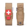 Тактический держатель жгута Molle, нейлоновый травматический медицинский нож, чехол для фонарика, держатель для фонарика, сумка для хранения охотничьего снаряжения для скорой помощи