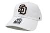 Seven Cap 47 ОЧИСТИТЬ MLB San Diego Padres БЕЛЫЙ [Forty Brand]
