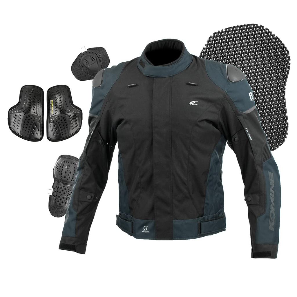 Motorcycle Jacket Protect R Spec System Jacket Black 2XL [Komine] JK-624