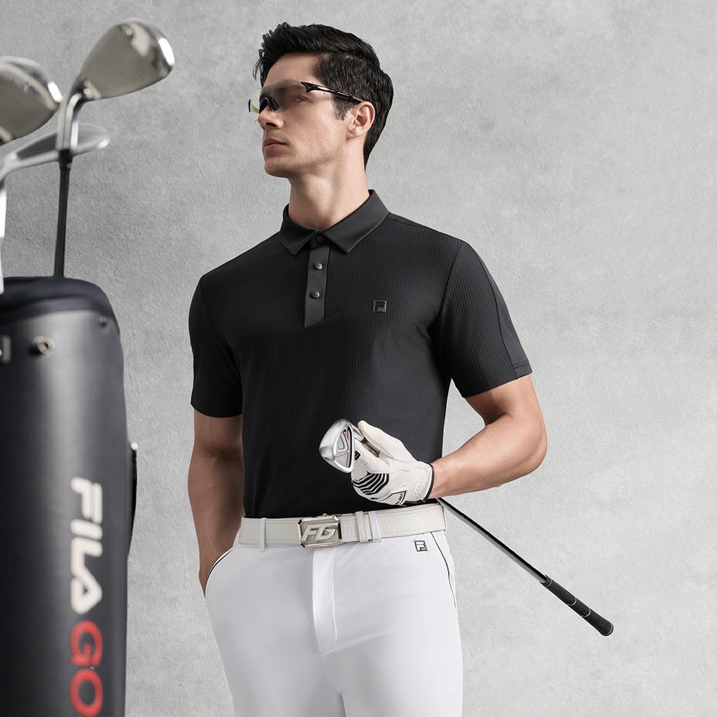 Новая мужская рубашка-поло серии FILA Golf A11M535108FBK
