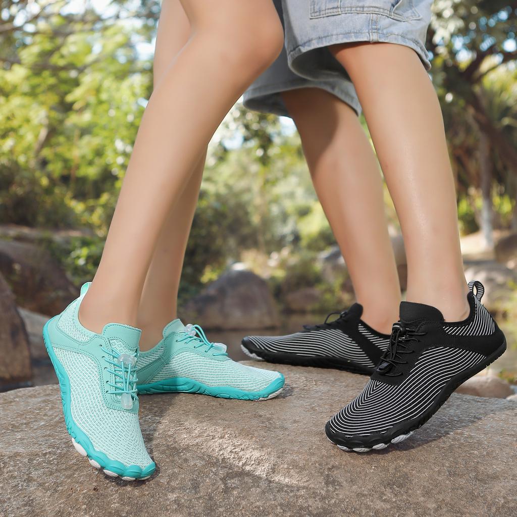 Outdoor five-finger shoes Hiking quick-drying wading shoes Men's couple Fitness sports Creek walking shoes Women