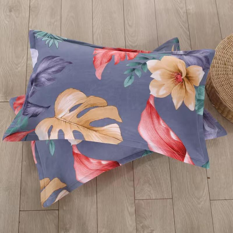 2 шт., наволочка для студенческого общежития с милым принтом, домашняя наволочка для взрослых, удобная и прочная, 48X74 см