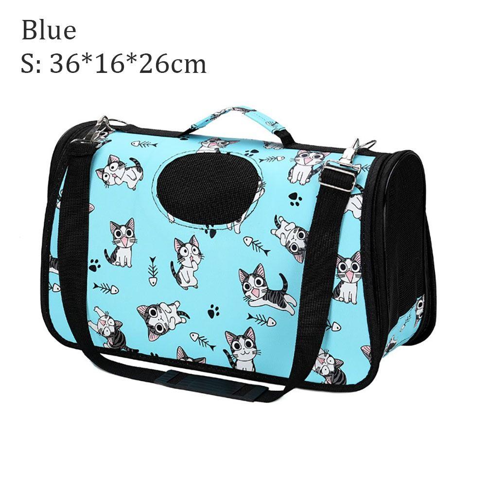 Дышащая сумка для выгула домашних животных, вместительная сумка-переноска для домашних животных, прочная дорожная сумка для домашних животных