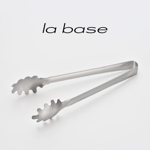 Wahei freiz La Base Stainless Steel Tongs, Made in Japan, Tsubame-Sanjo, Yoko Arimoto, LB-109