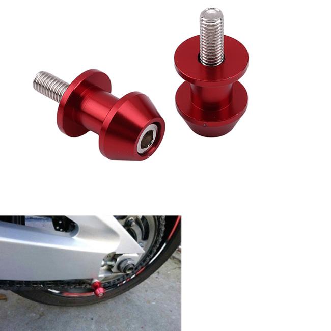 8mm Motorcycle CNC Swingarm Sliders Spools for Honda Suzuki Kawasaki