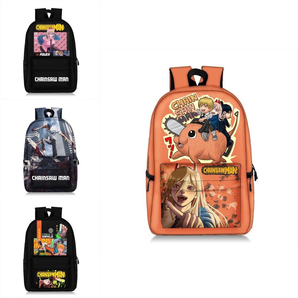 Потрясающий детский/взрослый рюкзак Человек-бензопила, школьная сумка, аниме-сумка