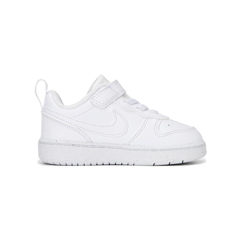 Nike Кроссовки Court Borough Anti Kick Низкие для Малышей Белые Младенцы и Малыши DV5458-106