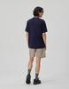 MAKEITTO [Seoul] Crew Neck Tee_Navy