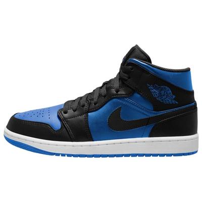 Кроссовки Air 1 Mid Черно-синие Мужские Белые DQ8426-042