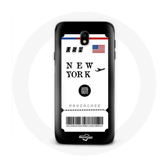 Case for Samsung Galaxy S5 Plane Ticket New York