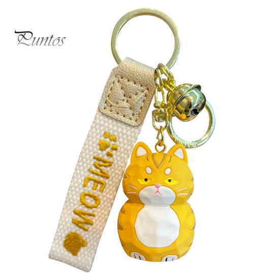 Милый смоляный брелок с котом и колокольчиком, 3D кукла, ремешок с буквами, подарок для женщин и девочек, мультяшное животное, котенок, автомобильный брелок, подвеска, украшение для рюкзака