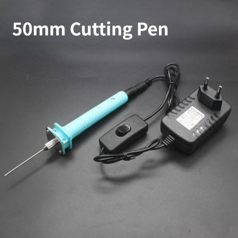 Blue Needle Type Electrothermal Foam Cutting Pen KT Board Engraving Pen Cutting Off Slot Shaped Punching Power Tool
