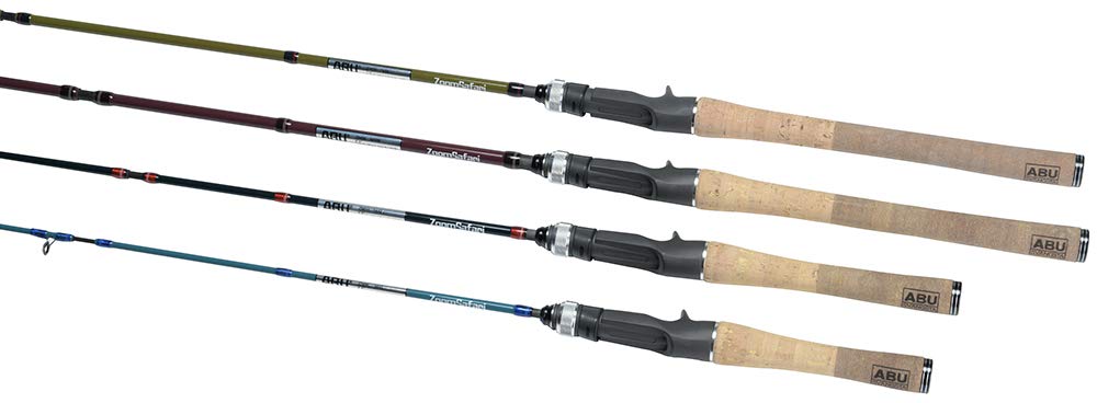 Удилище AbuGarcia ZoomSafari ZMSC-464L для кастинга с мультипликаторной катушкой, для ловли на скалах, аджинга и форели из зарыбленных водоемов
