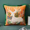 Medicci Home Великолепный чехол для подушки с изображением восточных мистических животных в старинном стиле, декоративная наволочка, роскошный диван 50x50 см