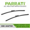 PARRATI® 24 Inch &19 Inch Of High Performance Premium All-Season Automotive Replacement Front Windshield Wiper Blades For BMW M3 328I M340I 335I