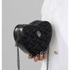 Eagle Head Crossbody Bag: Heart-Shaped Diamond Lattice Design, Versatile Fashion for Women