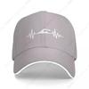 Swimmer heartbeat Baseball Cap fishing hat Hat Man Luxury Hat Beach Boy Women's