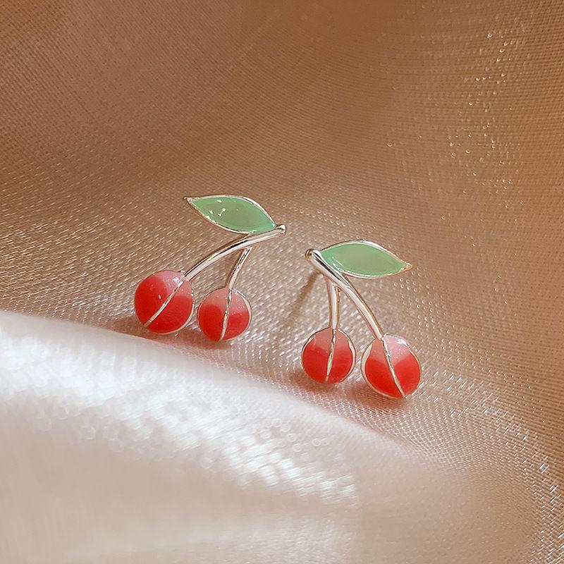 Серебряная игла имитация камелии серьги-гвоздики Французский ретро элегантные серьги персонализированные модные универсальные серьги нишевые с высоким чувством