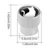 Car Tire Valve Stem Caps Kitten Pattern Tire Valve Stem Cap Cover Heavy Duty 4X Auto Wheel Accessories For Cycle Trucks