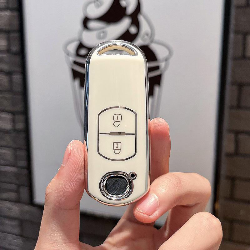 Новый чехол для дистанционного ключа автомобиля из ТПУ для Mazda 2 3 6 Atenza Axela Demio CX-5 CX5 CX-3 CX7 CX-9 2015 2016 2017 2018 2019 Аксессуары
