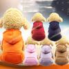Autumn and Winter Sweatshirts, Denim Pockets, Two-legged Clothes, Sporty Pet Clothes, Dogs, Cats, Pet Clothes, Supplies