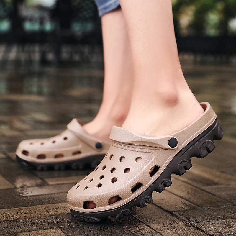 Women's Fashion Comfortable Sandals Home Sandals Men's Garden Shoes Summer Beach Sandals
