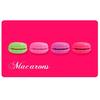 Set de table - DELICIEUX - Rectangulaire - 28,5 cm x 44 cm - Rose - Lavable à l'éponge