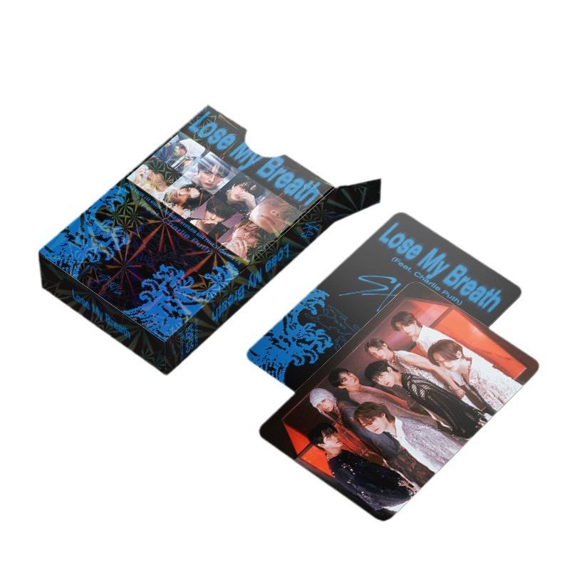 Lomo 92 шт. Карточка Фотокарточка Знаменитости Straykids Новая песня "Lost My Breath" Поддержка Идола Маленькая Карточка Периферия Для Детей Взрослых Детский Подарок на День Рождения
