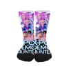 Fashionable Mens' Novelty Socks - Mid-Calf Length