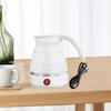 Folding Electric Kettle Foldable 1.2L Lightweight Compact Silicone with Separable Power Cord Small