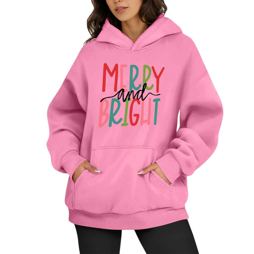 Womens Oversized Sweatshirts Fleece Hoodies Long Sleeve Shirts Pullover Fall Clothes With Pocket