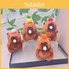 Blow Capybara Bubble Keychain Top Persimmon Kids Backpack Hanging Plush Doll
