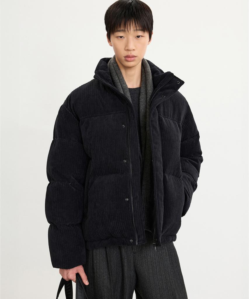 Tngt European-Goose Corduroy Down Jumper (Dark Navy) Tnju5F206N2
