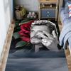Rose Gentle Gesture carpet Doormat printing Doormat Bathroom mat Protective pad