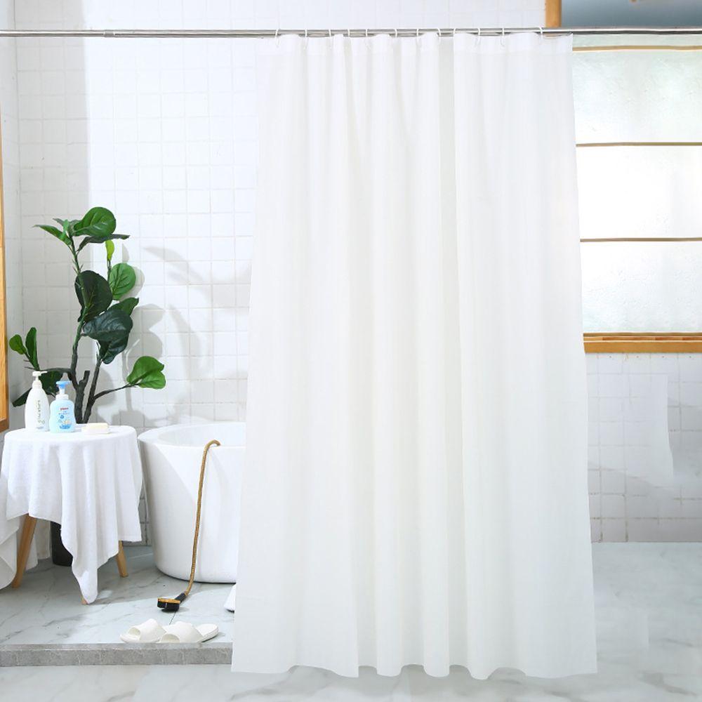 New With 12 Hooks Room Decor Bathtub Curtains PEVA Thicken Bathroom Screens Shower Curtain