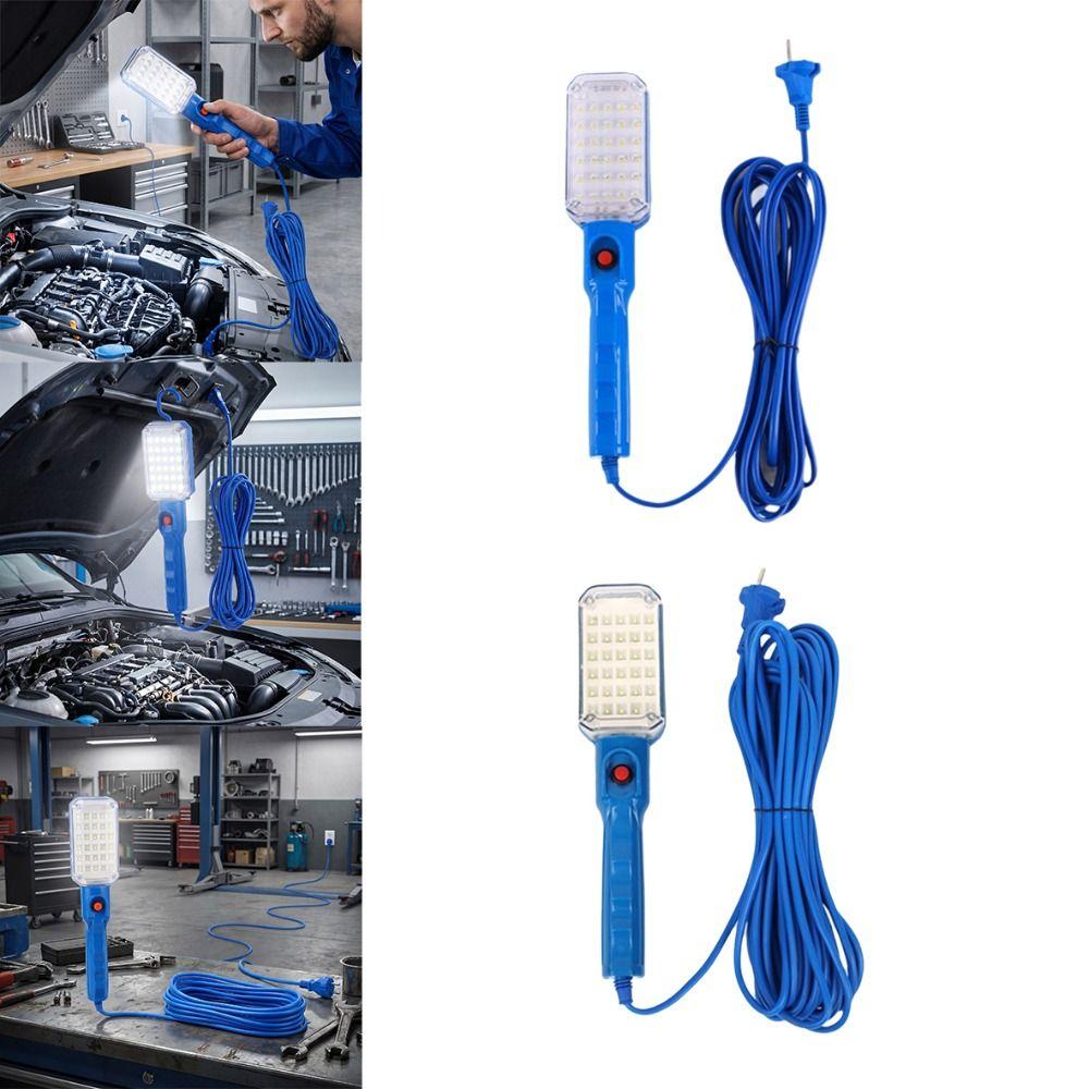 Magnet Portable Workshop Flashlight 30 LED Garage Work Light Handheld Repair Lamp Construction