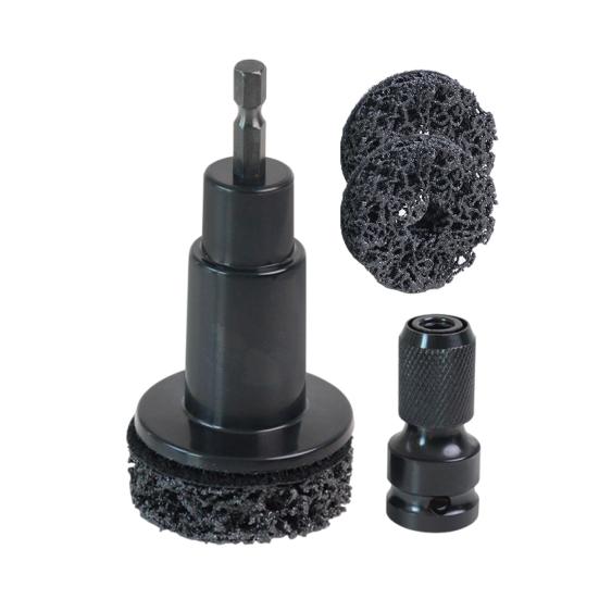 Wheel Hub Resurfacing Kit Precision Rust Removal Tool Hub Cleaner Grinding Tool Automotive Maintenance Kit