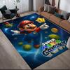 Super Mario Game Poster Area Rug, Mario Fan Cozy Carpet, Ideal Gift.chl