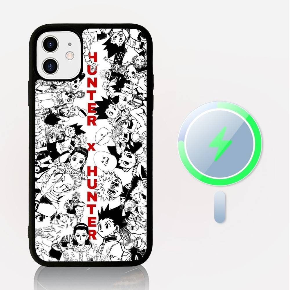 Классический Популярный Аниме H-Hunter X H-Hunter Игровой Чехол для Телефона Магнитный Чехол Для IPhone 16 14 13 12 11 15 Pro Max Plus Для Magsafe