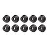10 Pcs Lock Tire Nut Corrosion Resistant RC Model Car M5 Flange Nut Lock Tire NutBlack