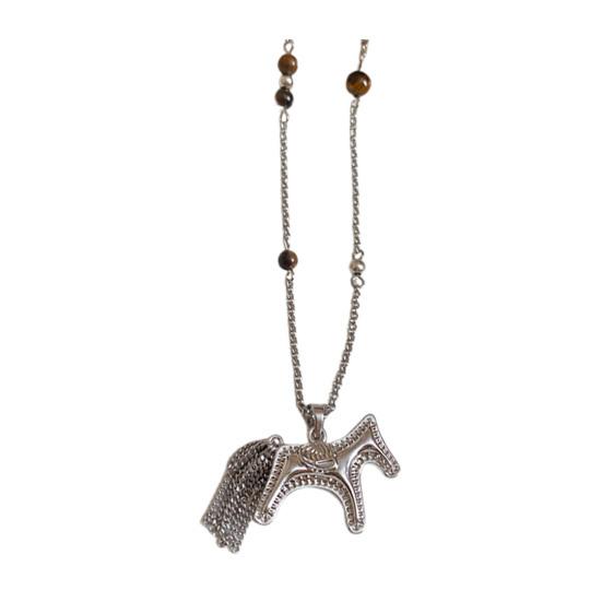 Кулон в виде лошади из сплава Yousheng, легкий гипоаллергенный, мужской, женский, ожерелье для свитера, модные ювелирные аксессуары, рождественский подарок на день рождения